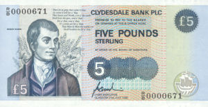 Scotland, 5 Pound, P224a
