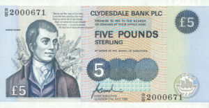 Scotland, 5 Pound, P224c