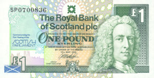 Scotland, 1 Pound, P360