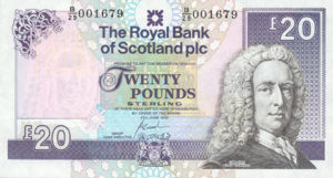 Scotland, 20 Pound, P354d