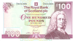 Scotland, 100 Pound, P350d