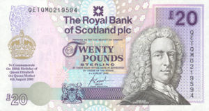 Scotland, 20 Pound, P361