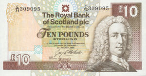 Scotland, 10 Pound, P353a