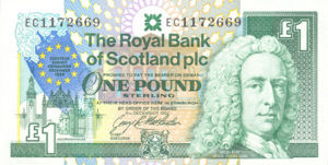 Scotland, 1 Pound, P356a