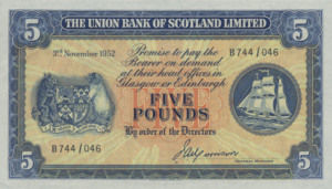 Scotland, 5 Pound, S817a