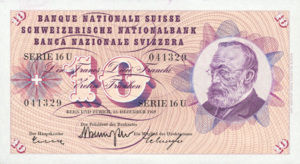 Switzerland, 10 Franc, P45e