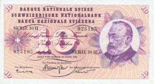 Switzerland, 10 Franc, P45h