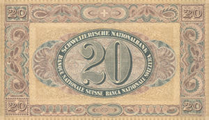 Switzerland, 20 Franc, P33g