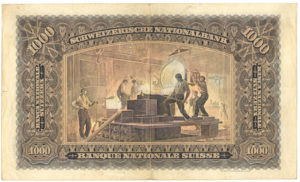 Switzerland, 1,000 Franc, P37c