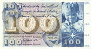 Switzerland, 100 Franc, P49b