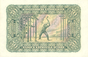 Switzerland, 50 Franc, P34d