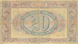 Switzerland, 20 Franc, P12g