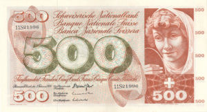 Switzerland, 500 Franc, P51l Sign.45