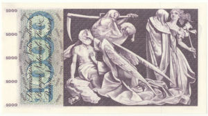 Switzerland, 1,000 Franc, P52f