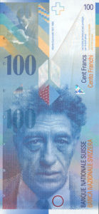 Switzerland, 100 Franc, P72a