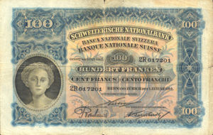Switzerland, 100 Franc, P6b