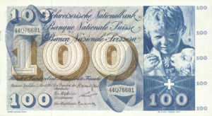 Switzerland, 100 Franc, P49f