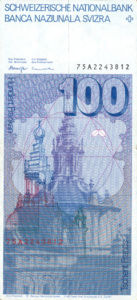 Switzerland, 100 Franc, P57a