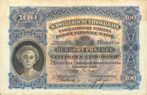 Switzerland, 100 Franc, P35g