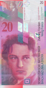 Switzerland, 20 Franc, P68b