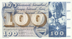 Switzerland, 100 Franc, P49o