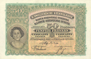 Switzerland, 50 Franc, P34e