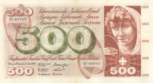 Switzerland, 500 Franc, P51c