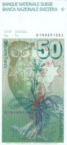 Switzerland, 50 Franc, P56d