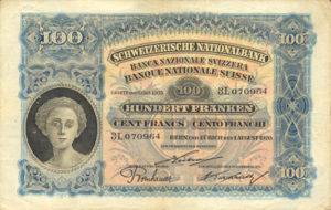 Switzerland, 100 Franc, P6d