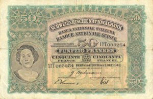 Switzerland, 50 Franc, P34m