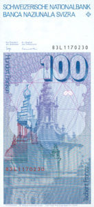 Switzerland, 100 Franc, P57f