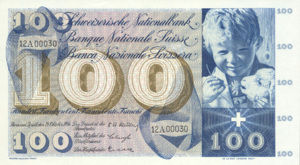 Switzerland, 100 Franc, P49a