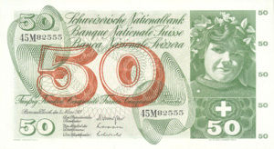 Switzerland, 50 Franc, P48m