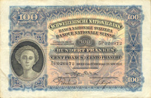 Switzerland, 100 Franc, P35d