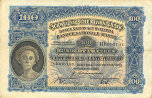 Switzerland, 100 Franc, P35o