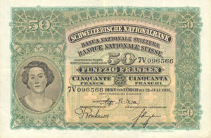 Switzerland, 50 Franc, P34f