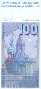 Switzerland, 100 Franc, P57k