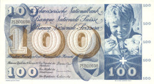 Switzerland, 100 Franc, P49m