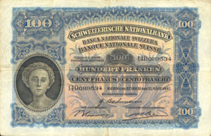 Switzerland, 100 Franc, P35s