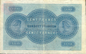 Switzerland, 100 Franc, P2