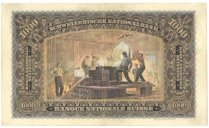 Switzerland, 1,000 Franc, P37e