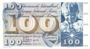 Switzerland, 100 Franc, P49l