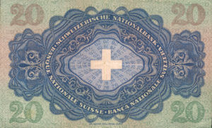 Switzerland, 20 Franc, P39c