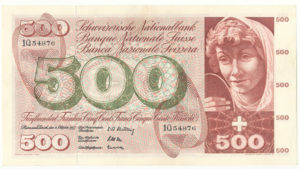 Switzerland, 500 Franc, P50b