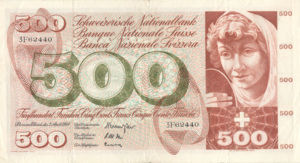 Switzerland, 500 Franc, P51c