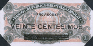 Uruguay, 20 Centesimo, P14