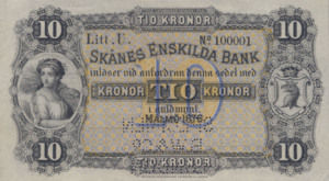Sweden, 10 Krone, S461s v1
