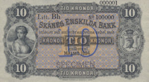 Sweden, 10 Krone, S461s v2