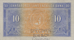 Sweden, 10 Krone, S419s