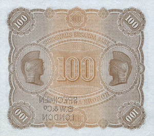 Sweden, 100 Krone, S591s